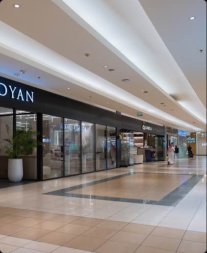 Direct access to mall 